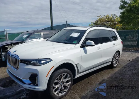 2022 BMW X7 xDrive40I z USA, uszkodzony, nr VIN 5UXCW2C01N9M36733